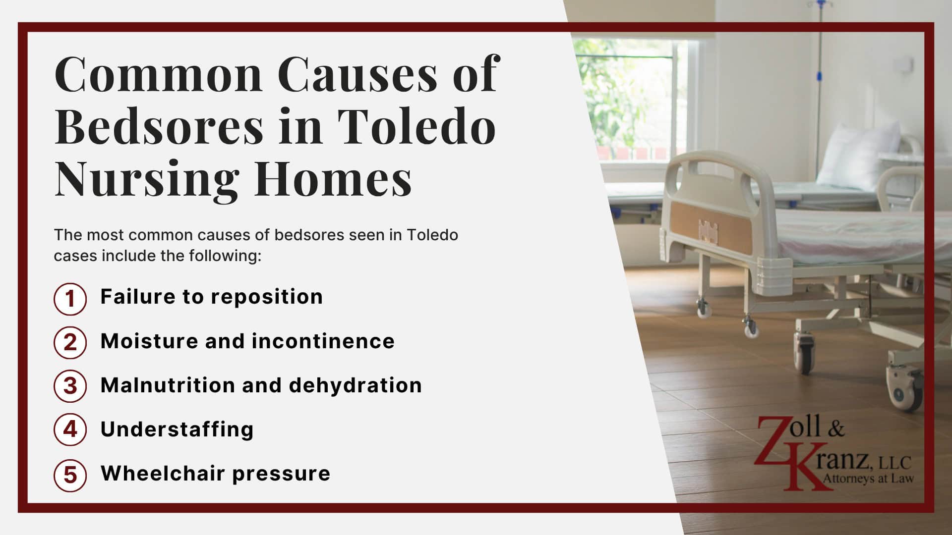 Common Causes of Bedsores in Toledo Nursing Homes; Stages and Classifications of Bedsores; What Are Bedsores