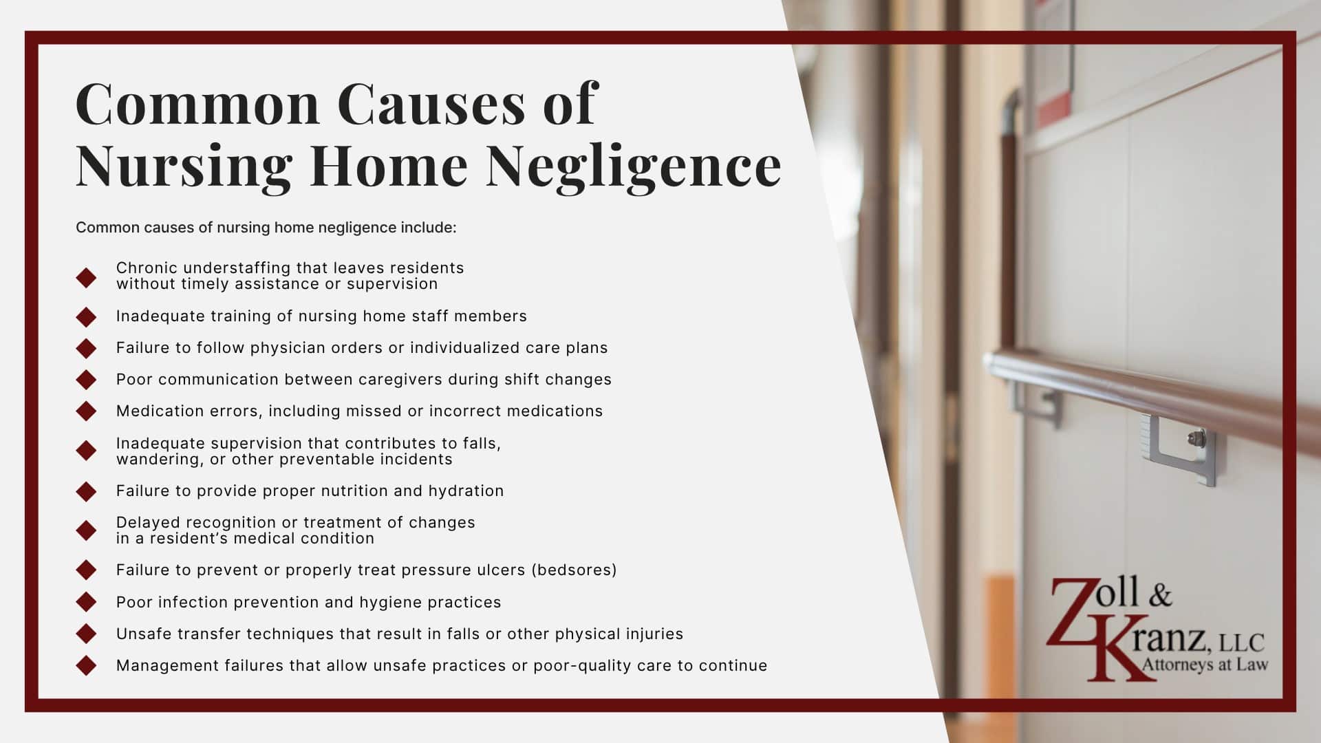Common Causes of Nursing Home Negligence