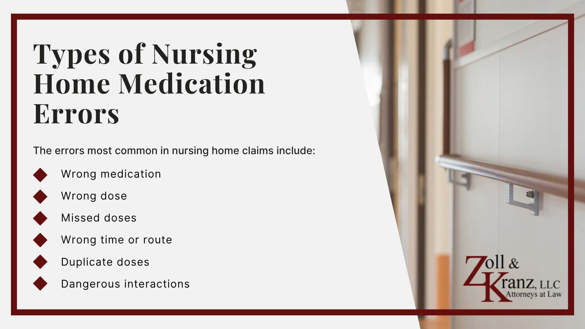 Types of Nursing Home Medication Errors