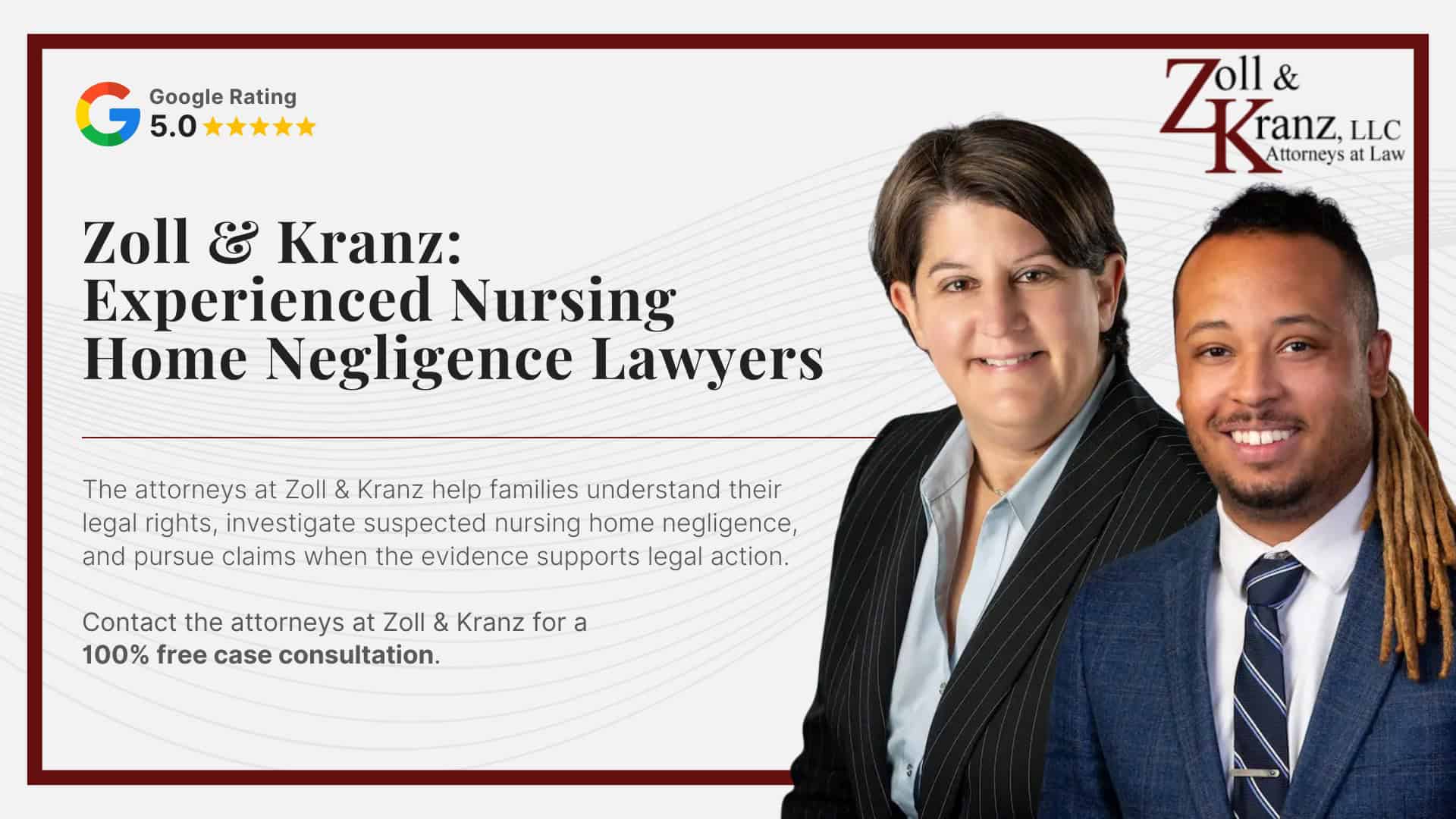Zoll & Kranz_ Experienced Nursing Home Negligence Lawyers; Do You Qualify For a Nursing Home Negligence Case; How Our Lawyers Represent Nursing Home Residents at Risk; Steps to Take After Nursing Home Neglect Occurs; The Legal Process of Toledo Nursing Home Neglect Claims; Common Causes of Nursing Home Negligence; What is Considered Nursing Home Abuse or Neglect; Damages in Toledo Nursing Home Negligence Cases (2); Gathering Evidence for Toledo Nursing Home Negligence Cases