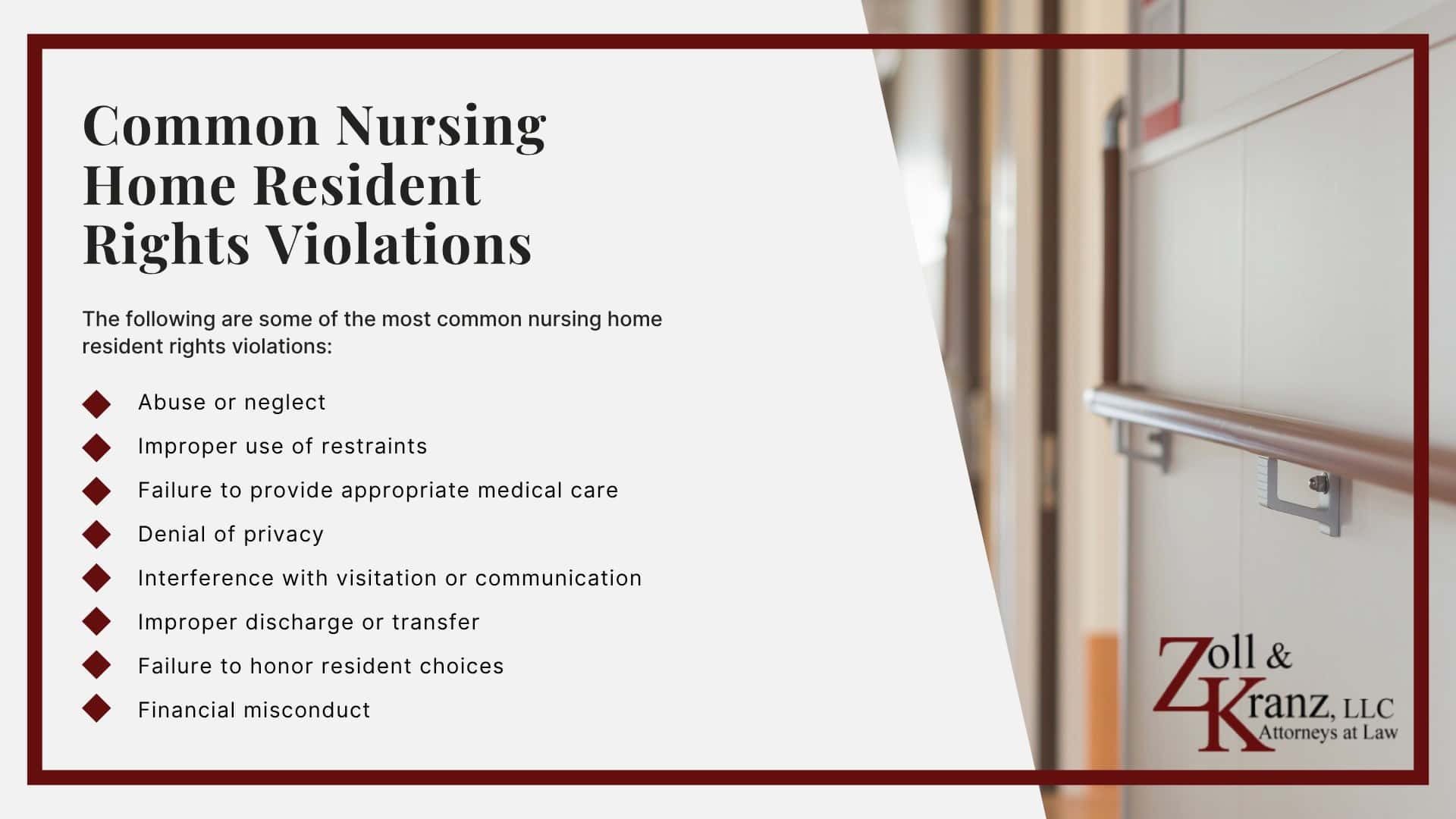 Common Nursing Home Resident Rights Violations; Basic Rights of an Ohio Nursing Home Resident; Nursing Home Resident Rights Under Federal and State Law