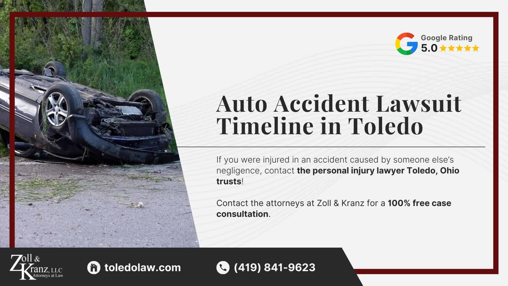 Auto Accident Lawsuit Timeline in Toledo