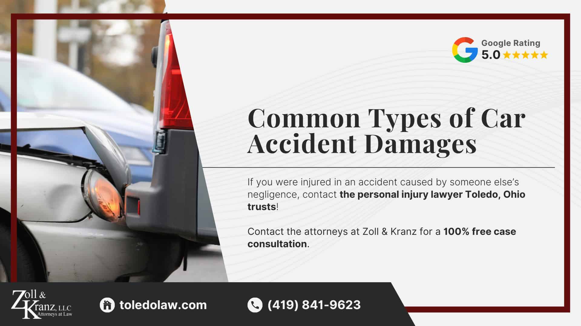 Common Types of Car Accident Damages
