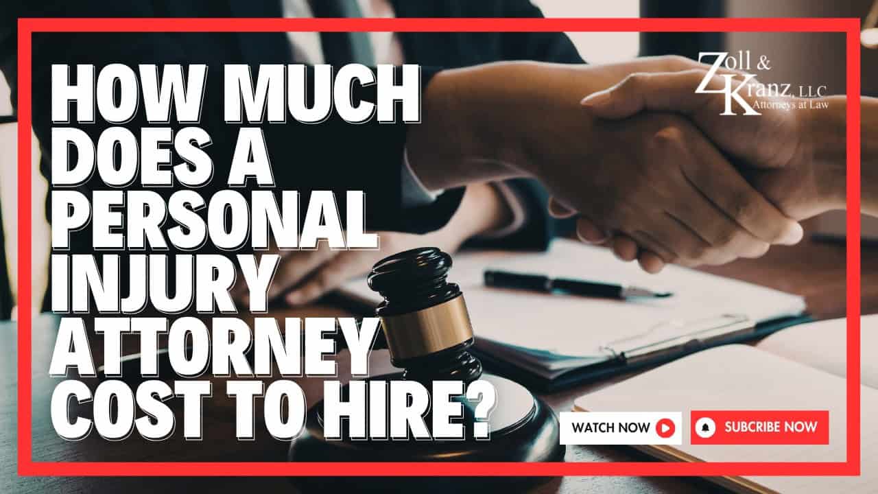 How Much Does a Personal Injury Attorney Cost to Hire YouTube Thumbnail