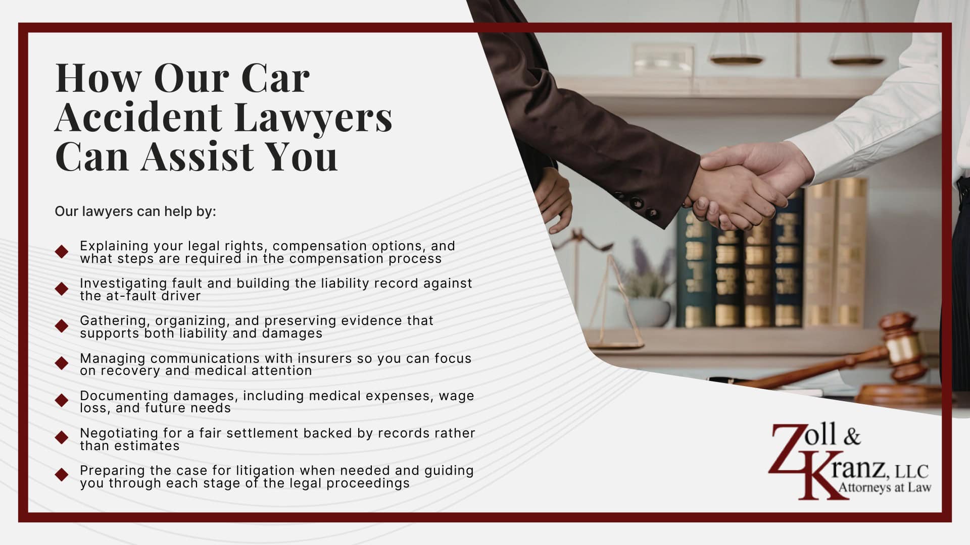 How Our Car Accident Lawyers Can Assist You; Common Injuries From Toledo Car Accidents; Common Injuries From Toledo Car Accidents