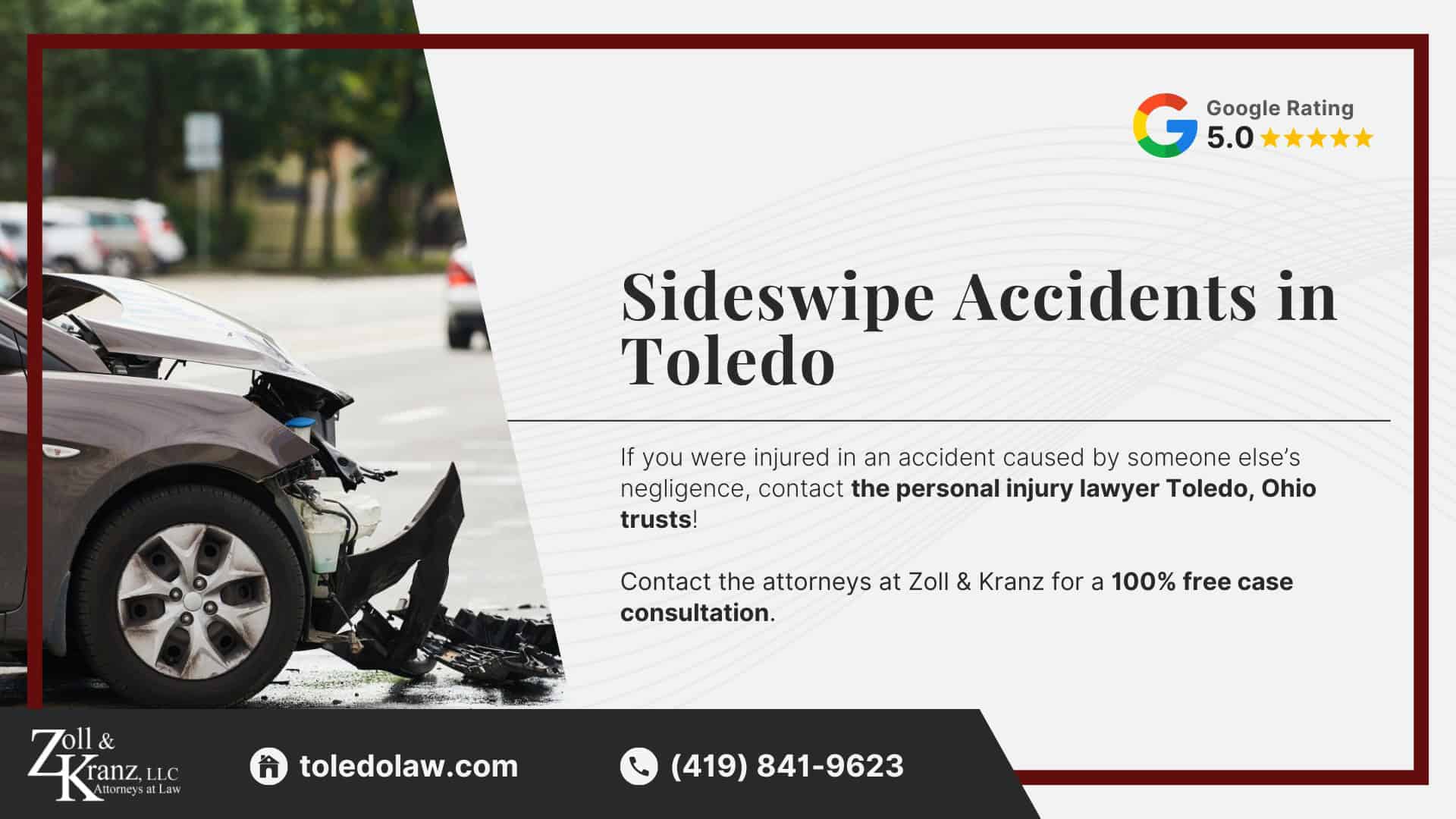 Sideswipe Accidents in Toledo