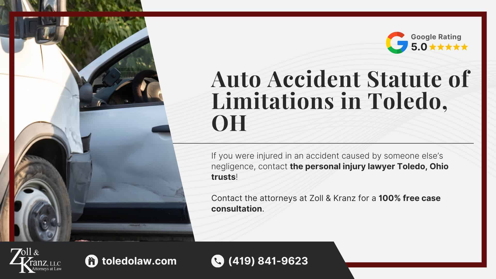 Auto Accident Statute of Limitations in Toledo, OH