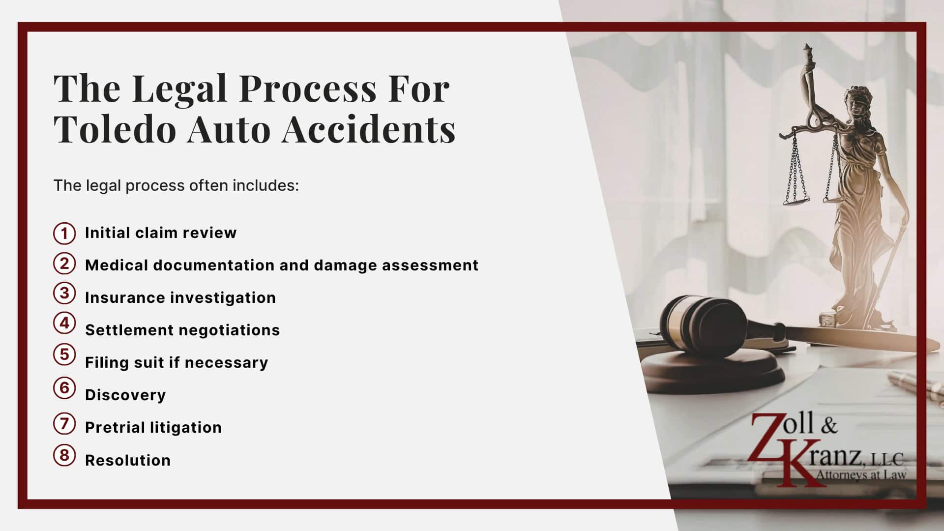 The Legal Process For Toledo Auto Accidents; Statute of Limitations For Auto Accidents in Toledo, Ohio; Factors That Can Affect the Filing Deadline; Consequences of Missing the Statute of Limitations