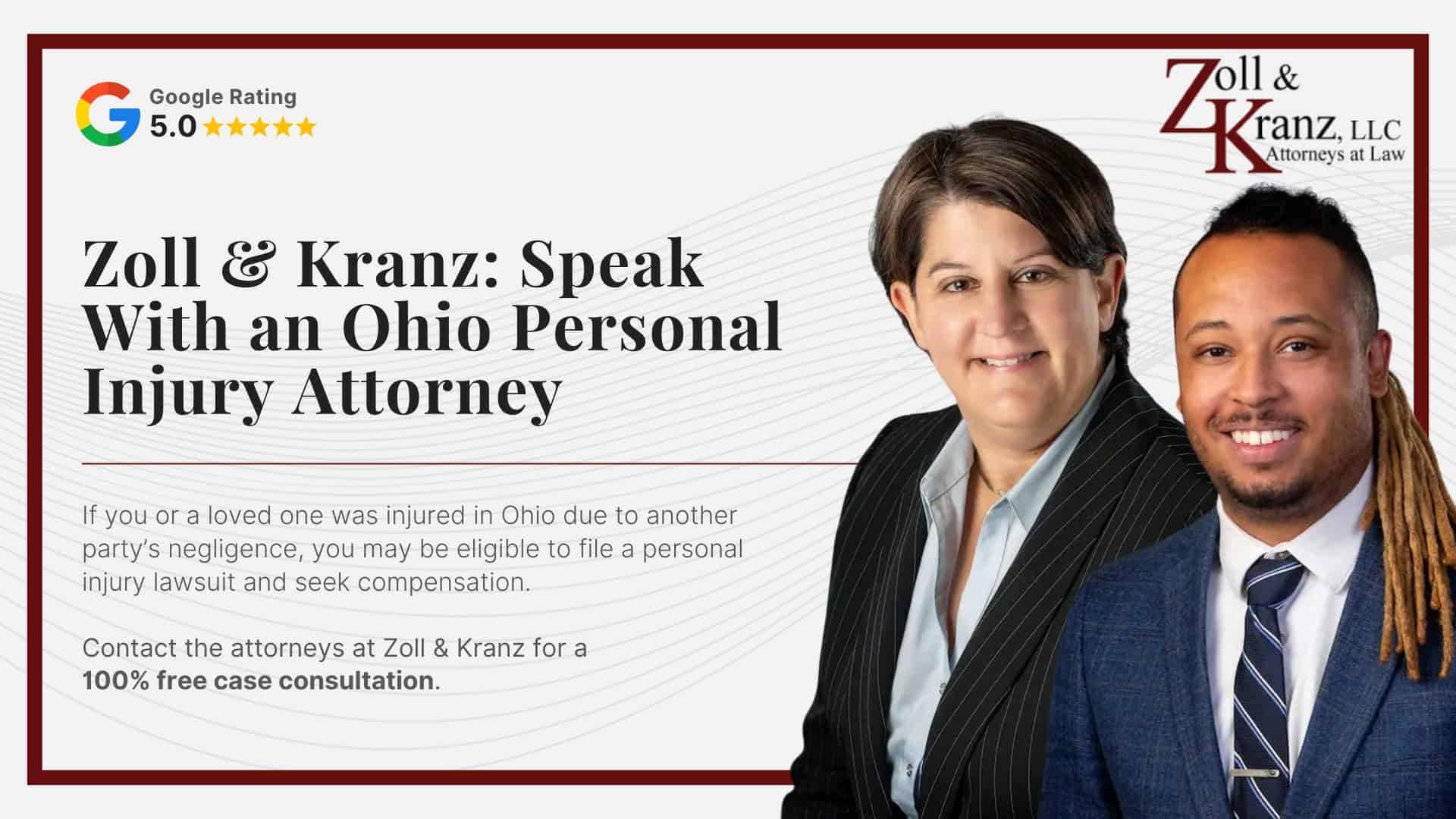 Zoll & Kranz_ Speak With an Ohio Personal Injury Attorney; How Legal Representation Affects the Ohio Personal Injury Lawsuit Timeline; Factors That Affect the Personal Injury Lawsuit Timeline in Ohio; Stages of an Ohio Personal Injury Lawsuit