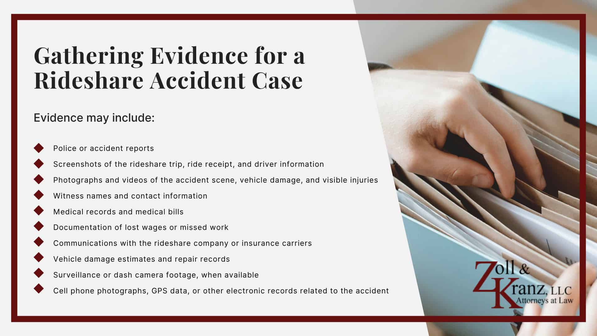 Gathering Evidence for a Rideshare Accident Case; Do You Qualify for a Rideshare Accident Claim; Mistakes That Can Hurt Your Rideshare Accident Claim; Steps to Take After a Rideshare Accident in Toledo, Ohio; Understanding Rideshare Accident Claims in Toledo, Ohio; Common Causes of Rideshare Accidents in Toledo, OH