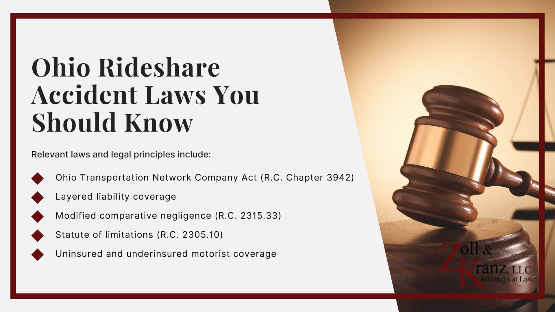 Ohio Rideshare Accident Laws You Should Know; Damages Available in a Toledo Rideshare Accident Claim; Gathering Evidence for a Rideshare Accident Case; Do You Qualify for a Rideshare Accident Claim; Mistakes That Can Hurt Your Rideshare Accident Claim; Steps to Take After a Rideshare Accident in Toledo, Ohio; Understanding Rideshare Accident Claims in Toledo, Ohio; Common Causes of Rideshare Accidents in Toledo, OH; Common Injuries in Rideshare Accident Claims