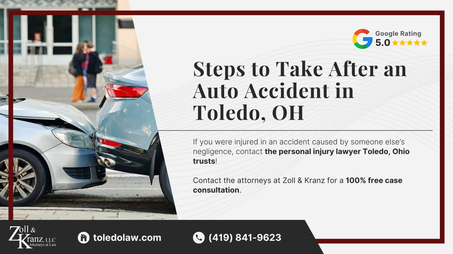 Steps to Take After an Auto Accident in Toledo, OH
